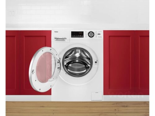 Máquina de Lavar Roupa HAIER HW80-BP14636N-IB (8 kg - 1400 rpm - Branco) - Imagen 3