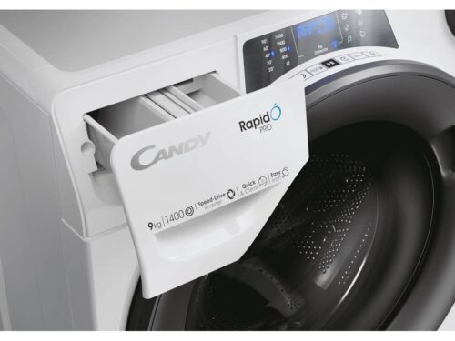 Máquina de Lavar Roupa CANDY RP 496BWMR/1-S (9 kg - 1400 rpm - Branco) - Imagen 3