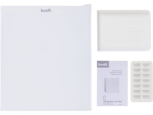 Frigorífico Mini Bar KUNFT KMB8339 WH (Estático - 51 cm - 43 L - Branco) - Imagen 6