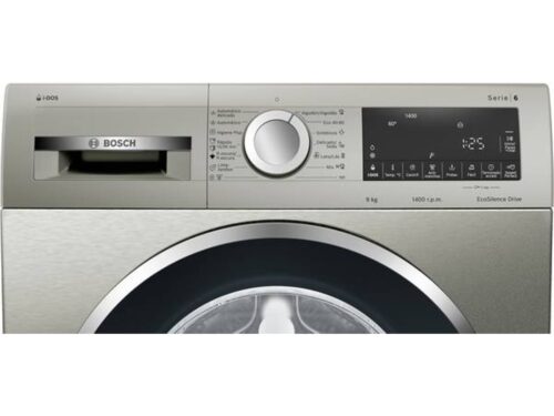 Máquina de Lavar Roupa BOSCH i-DOS WGG244AXES (9 kg - 1400 rpm - Inox) - Imagen 2