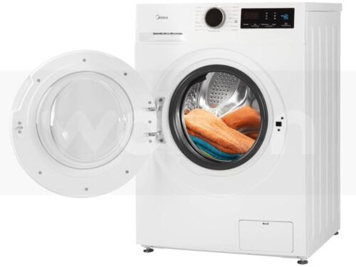 Máquina de Lavar Roupa MIDEA MFGL17W90B/W-PT (9 kg - 1400 rpm - Branco) - Imagen 5