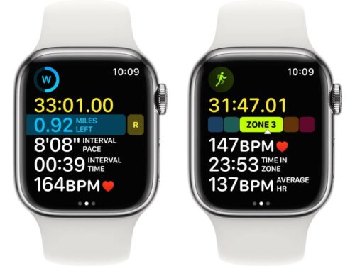 APPLE Watch Series 8 GPS+Cellular 41 mm Prateado Aço Inoxidável com Bracelete Desportiva Branco - Imagen 5