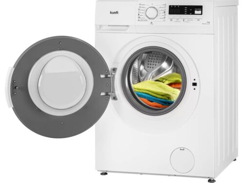 Máquina de Lavar Roupa KUNFT KWM7598 (9 kg - 1200 rpm - Branco) - Imagen 5