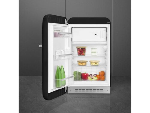 Frigorífico Mini Bar SMEG FAB10LBL5 (Estático - 97 cm - 122 L - Preto) - Imagen 2