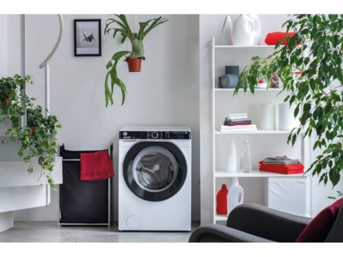 Máquina de Lavar e Secar Roupa HOOVER HDP 4149AMBC/1-S (9/14 kg - 1400 rpm - Branco) - Imagen 4