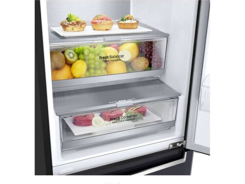 Frigorífico Combinado LG GBB71MCVGN (No Frost - 186 cm - 341 L - Preto) - Imagen 5
