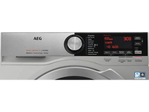 Máquina de Lavar e Secar Roupa AEG L8WEC162SC (6/10 kg - 1600 rpm - Inox) - Imagen 2
