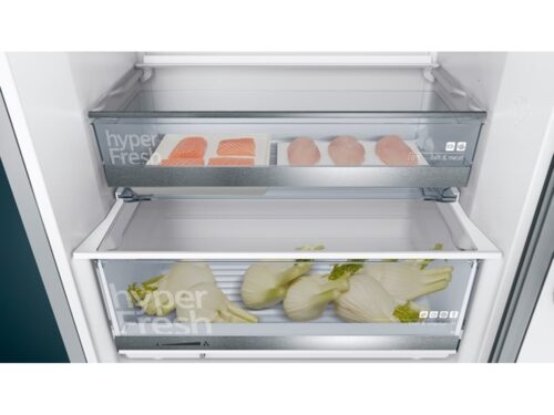 Frigorífico Combinado SIEMENS KG49EAICA (Low Frost - 201 cm - 419 L - Inox) - Imagen 4