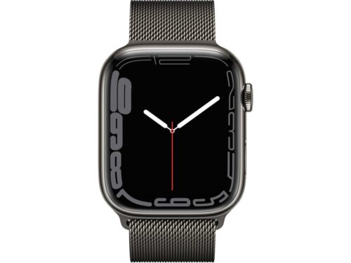 APPLE Watch Series 7 GPS+Cellular 45 mm Grafite com Loop Milanesa Grafite - Imagen 2
