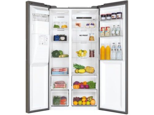 Frigorífico Americano HAIER HSR3918FIMP (No Frost - 177.5 cm - 504 L - Inox) - Imagen 6