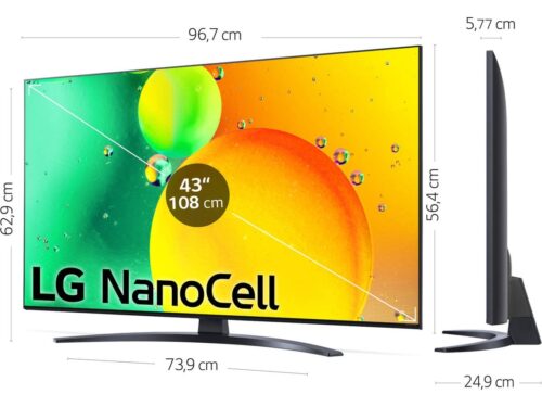 TV LG 43NANO766QA (Nano Cell - 43'' - 109 cm - 4K Ultra HD - Smart TV) - Imagen 2
