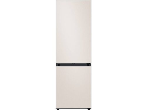 Frigorífico Combinado SAMSUNG Bespoke RB34A6B1DCE (No Frost - 185.3 cm - 344 L - Creme)