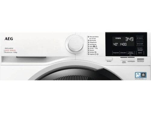 Máquina de Lavar Roupa AEG LFR6114O4B (10 kg - 1400 rpm - Branco) - Imagen 2