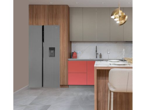 Frigorífico Americano HAIER HSR3918EWPG (No Frost - 177.5 cm - 505 L - Inox) - Imagen 2