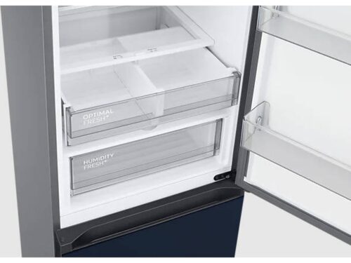 Frigorífico Combinado SAMSUNG Bespoke RB38A7B4D41 (No Frost - 203 cm - 390 L - Azul) - Imagen 5
