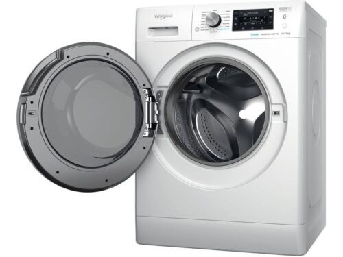 Máquina de Lavar e Secar Roupa WHIRLPOOL FFWDD 1174269 SBV SPT (7/11 kg - 1400 rpm - Inox) - Imagen 4