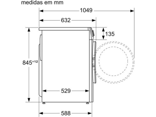 Máquina de Lavar Roupa BOSCH WGG14401EP (9 kg - 1400 rpm - Branco) - Imagen 5