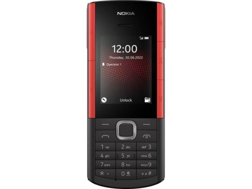 Telemóvel NOKIA 5710 Express Audio (2.4'' - Preto e Vermelho)