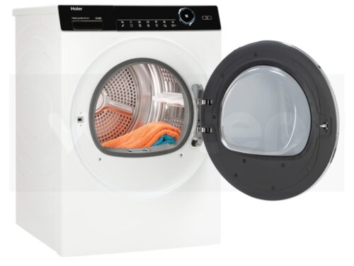 Máquina de Secar Roupa HAIER HD100-A2979-S (10 kg - Bomba de Calor - Branco) - Imagen 4