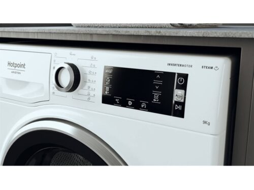 Máquina de Lavar Roupa HOTPOINT NLCD 946 WC A EU N (9 kg - 1400 rpm - Branco) - Imagen 3