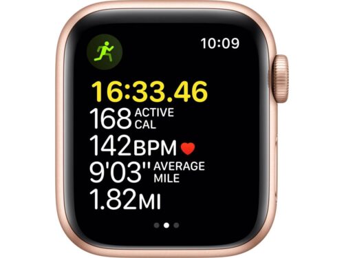 APPLE Watch SE GPS 40 mm Dourado com Bracelete Desportiva Luz das Estrelas - Imagen 3