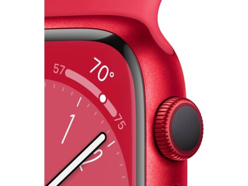 APPLE Watch Series 8 GPS 41 mm (Product) Red com Bracelete Desportiva (Product) Red - Imagen 3