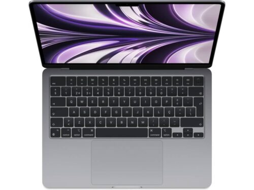 MacBook Air APPLE Cinzento Sideral (13.6'' - Apple M2 8-core - RAM: 8 GB - 512 GB SSD - GPU 8-core) - Imagen 2