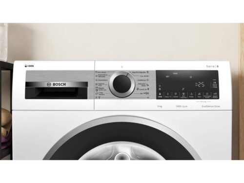 Máquina de Lavar Roupa BOSCH WGG244F0ES (9 kg - 1400 rpm - Inox) - Imagen 2