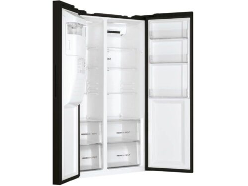Frigorífico Americano HAIER HSR3918FIPB (No Frost - 177.5 cm - 504 L - Preto) - Imagen 4