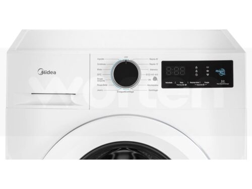 Máquina de Lavar Roupa MIDEA MFGL17W90B/W-PT (9 kg - 1400 rpm - Branco) - Imagen 4