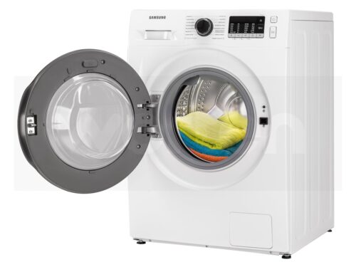 Máquina de Lavar e Secar Roupa SAMSUNG WD80TA046BE/EP (5/8 kg - 1400 rpm - Branco) - Imagen 4