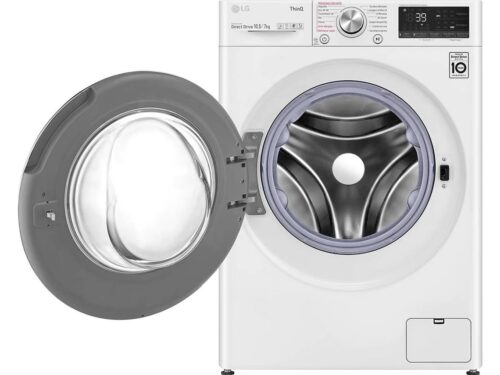 Máquina de Lavar e Secar Roupa LG F4DV7010S2W (7/10.5 kg - 1400 rpm - Branco) - Imagen 5