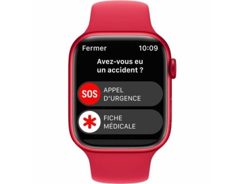 APPLE Watch Series 8 watchOS 9 Vermelho 32 GB 4G - Imagen 4