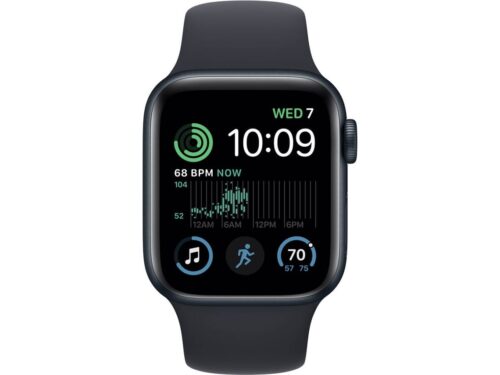 APPLE Watch SE GPS 40 mm Meia-noite com Bracelete Desportiva Meia-noite - Imagen 2