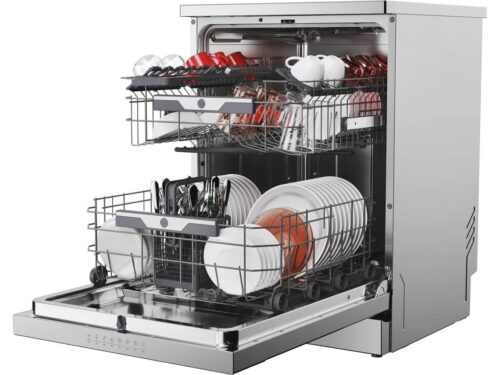 Máquina de Lavar Loiça HOOVER HF 5C4F0PX (15 Conjuntos - 59.7 cm - Inox) - Imagen 3