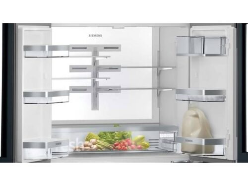 Frigorífico Americano SIEMENS KF96RSBEA (No Frost - 183 cm - 572 L - Preto) - Imagen 3
