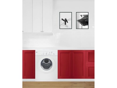 Máquina de Secar Roupa KUNFT KDM2739 AV (7 kg - Exaustão - Branco) - Imagen 2