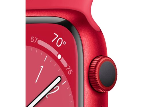 APPLE Watch Series 8 GPS+Cellular 41 mm (Product) Red com Bracelete Desportiva (Product) Red - Imagen 3