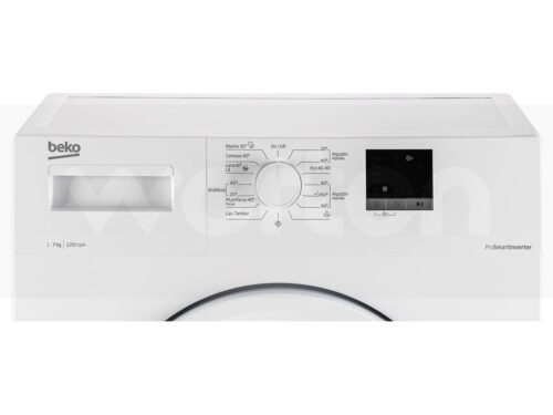 Máquina de Lavar Roupa BEKO WFTE 7611 WWR (7 kg - 1200 rpm - Branco) - Imagen 4