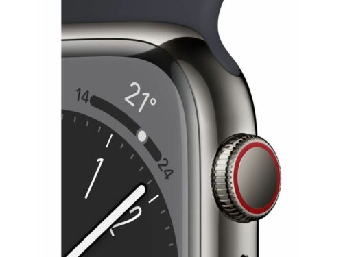 APPLE Watch Series 8 4G watchOS 9 Preto 32 GB - Imagen 3