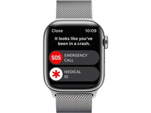 APPLE Watch Series 8 GPS+Cellular 41 mm Prateado com Loop Milanesa Prateado - Imagen 4