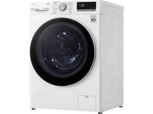 Máquina de Lavar Roupa LG F4WV5012S0W (12 kg - 1400 rpm - Branco) - Imagen 3