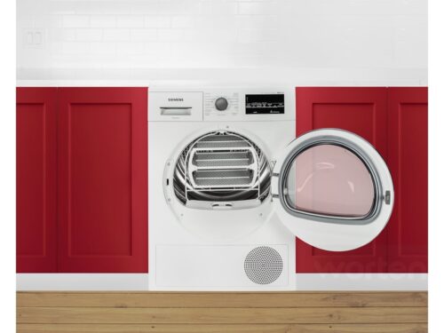 Máquina de Secar Roupa SIEMENS WT47G439EE (9 kg - Bomba de calor - Branco) - Imagen 3