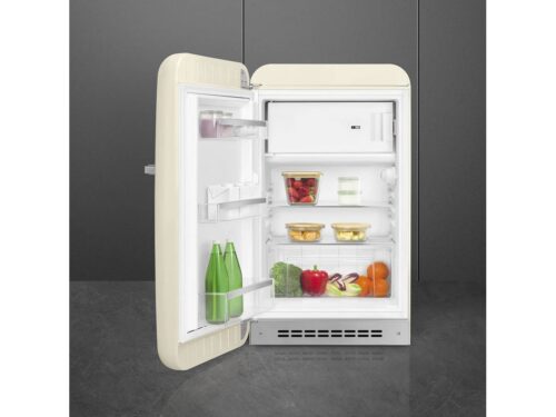 Frigorífico Mini Bar SMEG FAB10LCR5 (Estático - 97 cm - 122 L - Creme) - Imagen 2