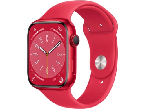 APPLE Watch Series 8 GPS 45 mm (Product) Red com Bracelete Desportiva (Product) Red