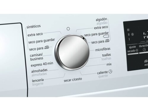 Máquina de Secar Roupa SIEMENS WT47G439EE (9 kg - Bomba de calor - Branco) - Imagen 5
