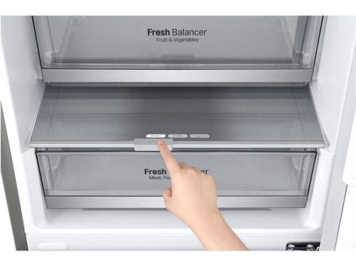 Frigorífico Combinado LG GBB92STBAP (No Frost - 203 cm - 384 L - Inox) - Imagen 5