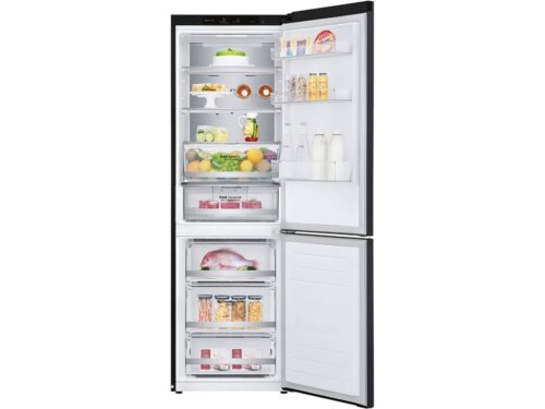 Frigorífico Combinado LG GBB71MCVGN (No Frost - 186 cm - 341 L - Preto) - Imagen 2