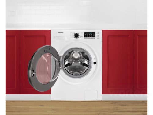Máquina de Lavar e Secar Roupa SAMSUNG WD80TA046BE/EP (5/8 kg - 1400 rpm - Branco) - Imagen 3