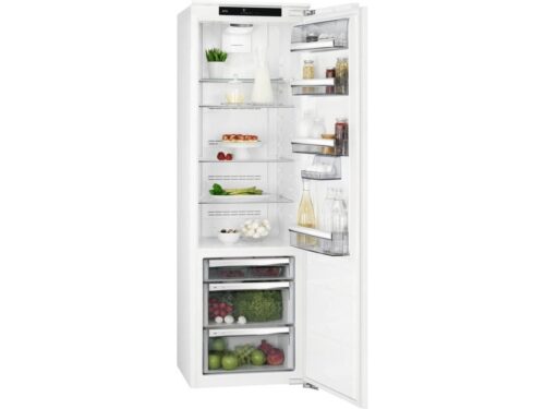 Frigorífico Encastre AEG SKE818E9ZC Dynam (Ventilado - 176.9 cm - 275 L - Branco)